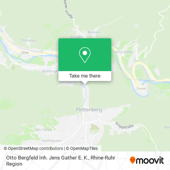 Otto Bergfeld Inh. Jens Gather E. K. map