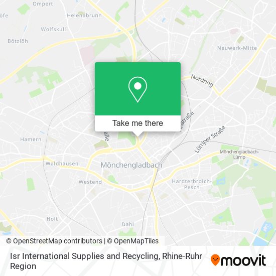 Isr International Supplies and Recycling map