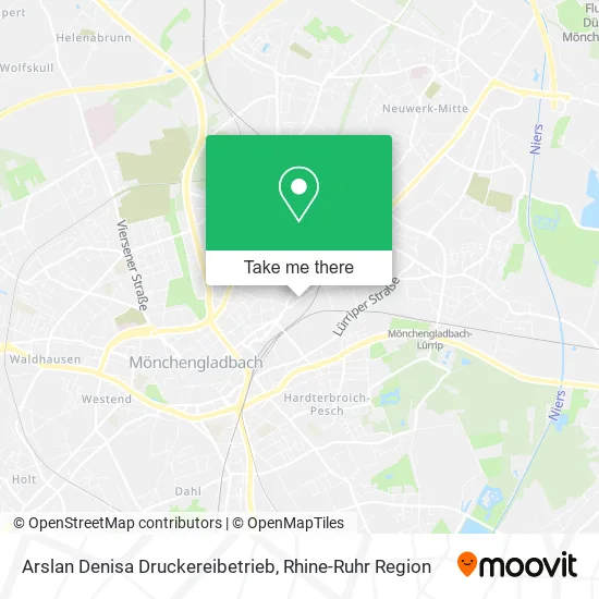 Карта Arslan Denisa Druckereibetrieb