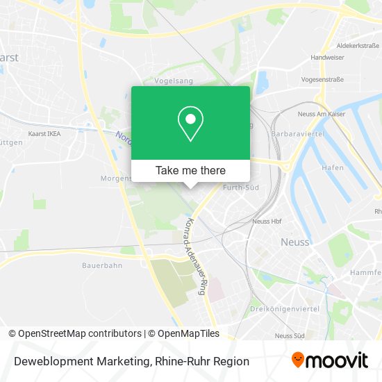 Карта Deweblopment Marketing