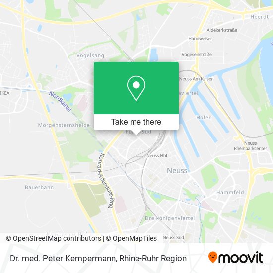 Dr. med. Peter Kempermann map