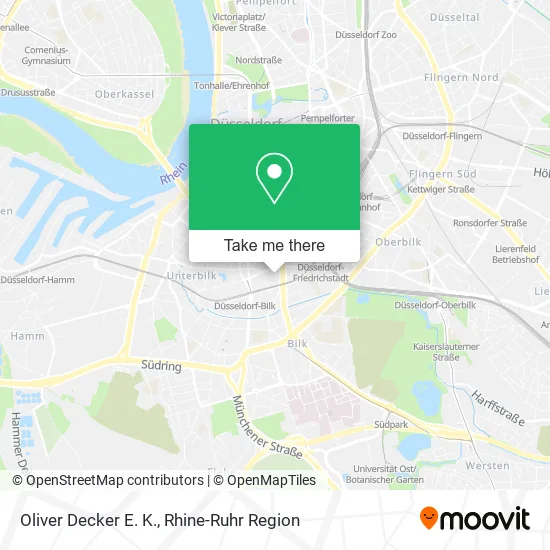 Карта Oliver Decker E. K.