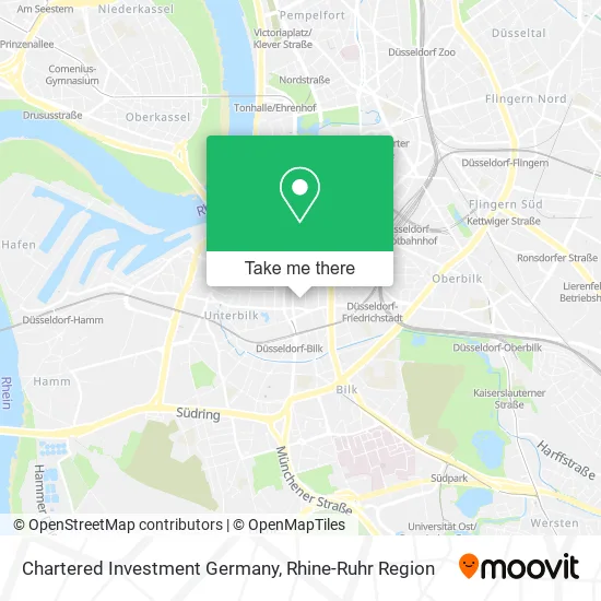 Карта Chartered Investment Germany