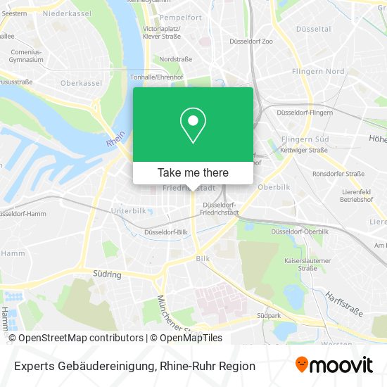 Карта Experts Gebäudereinigung