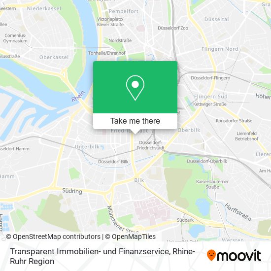 Transparent Immobilien- und Finanzservice map