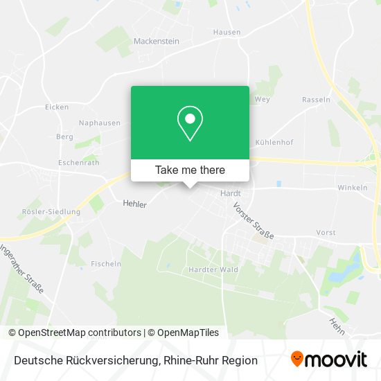 Deutsche Rückversicherung map