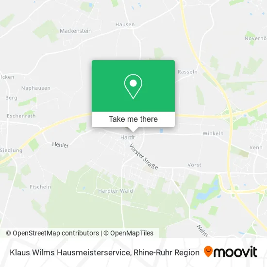 Карта Klaus Wilms Hausmeisterservice