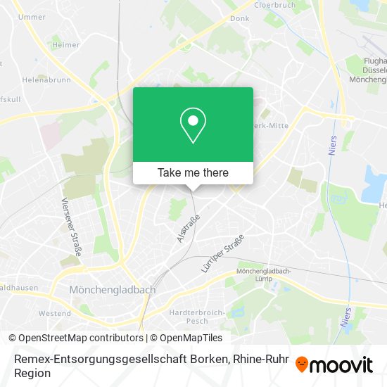 Remex-Entsorgungsgesellschaft Borken map