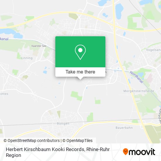 Herbert Kirschbaum Kooki Records map