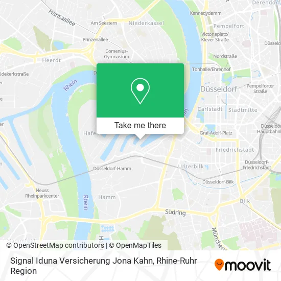 Карта Signal Iduna Versicherung Jona Kahn