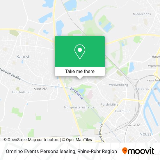 Omnino Events Personalleasing map