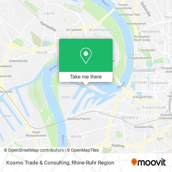 Карта Kosmo Trade & Consulting