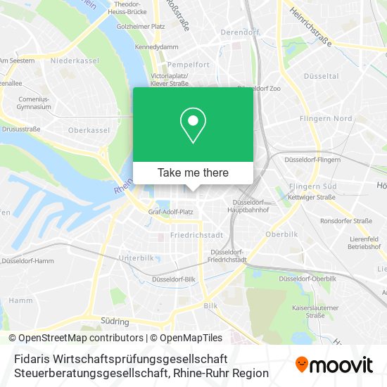 Fidaris Wirtschaftsprüfungsgesellschaft Steuerberatungsgesellschaft map