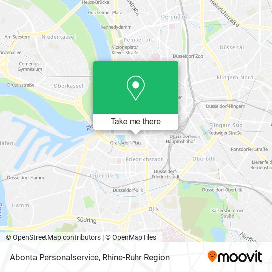 Abonta Personalservice map