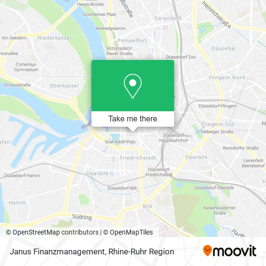 Карта Janus Finanzmanagement