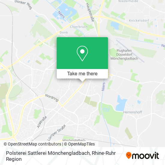 Polsterei Sattlerei Mönchengladbach map