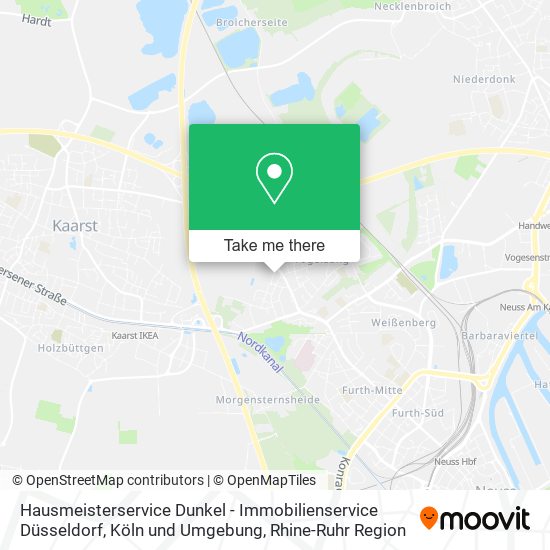 Hausmeisterservice Dunkel - Immobilienservice Düsseldorf, Köln und Umgebung map