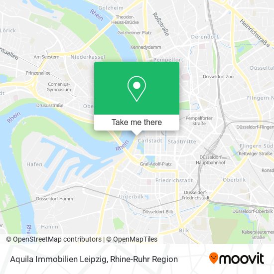 Карта Aquila Immobilien Leipzig