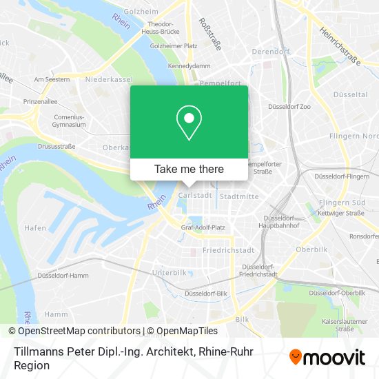 Tillmanns Peter Dipl.-Ing. Architekt map