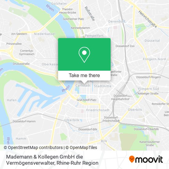 Mademann & Kollegen GmbH die Vermögensverwalter map