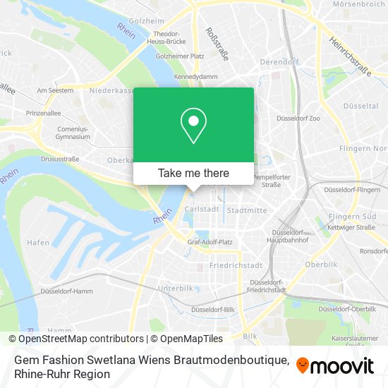 Gem Fashion Swetlana Wiens Brautmodenboutique map