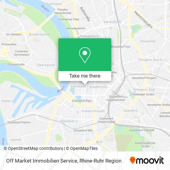 Off Market Immobilien Service map