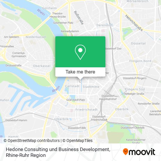 Hedone Consulting und Business Development map