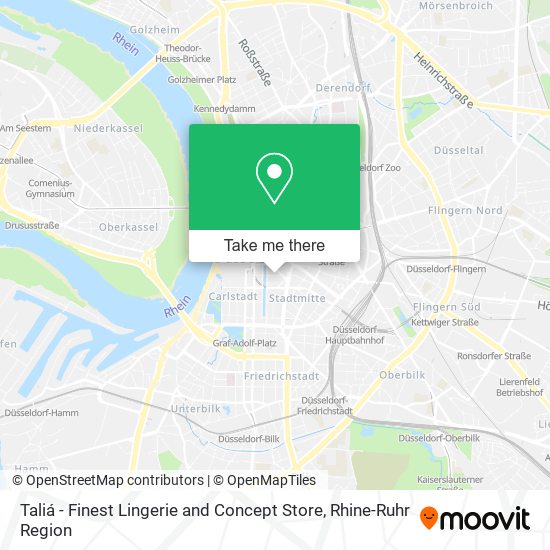 Taliá - Finest Lingerie and Concept Store map