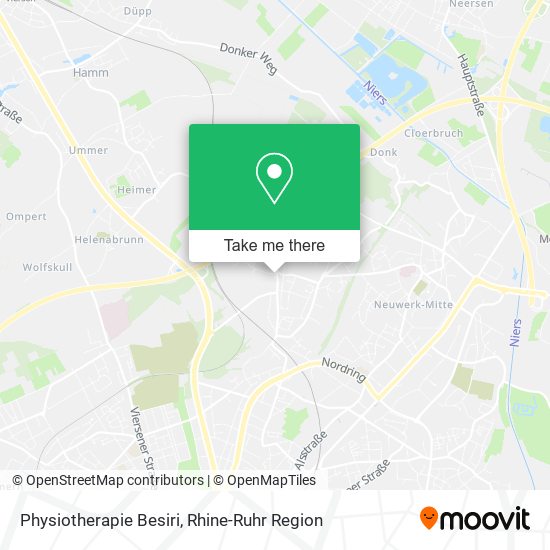 Physiotherapie Besiri map