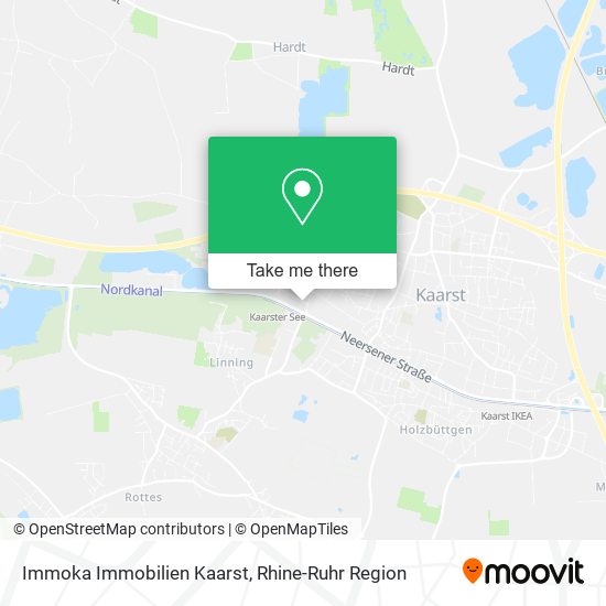 Immoka Immobilien Kaarst map