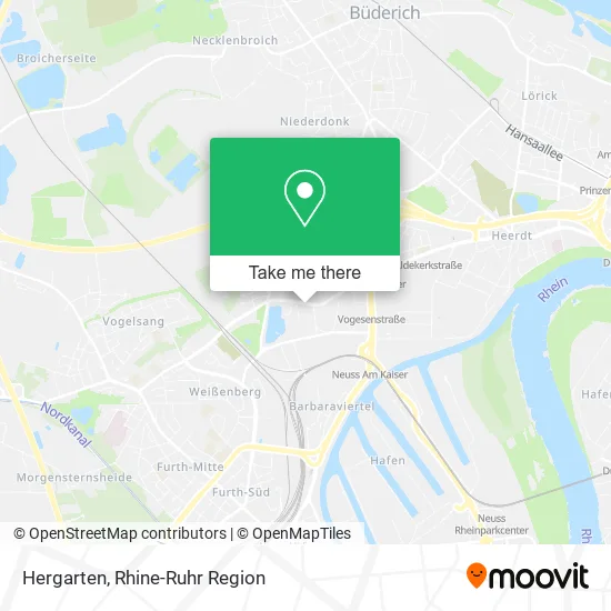 Карта Hergarten