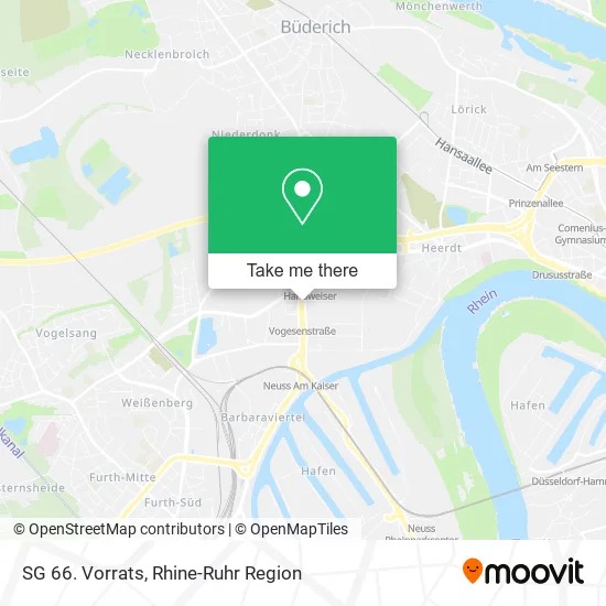SG 66. Vorrats map