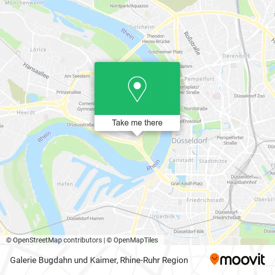 Карта Galerie Bugdahn und Kaimer