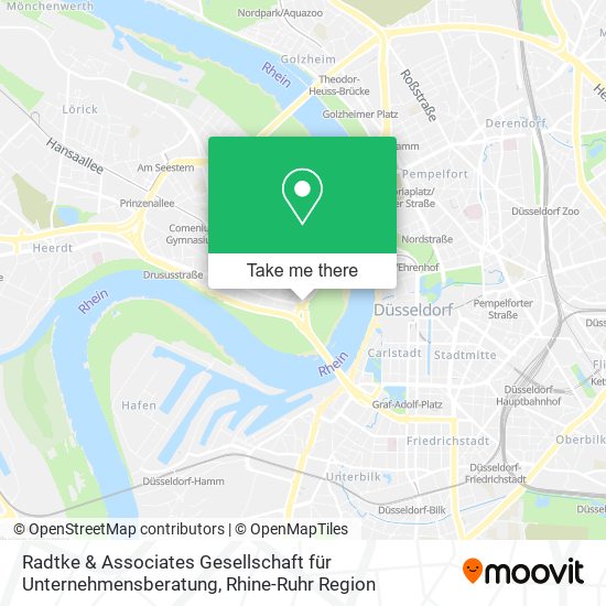 Radtke & Associates Gesellschaft für Unternehmensberatung map