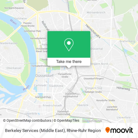 Карта Berkeley Services (Middle East)