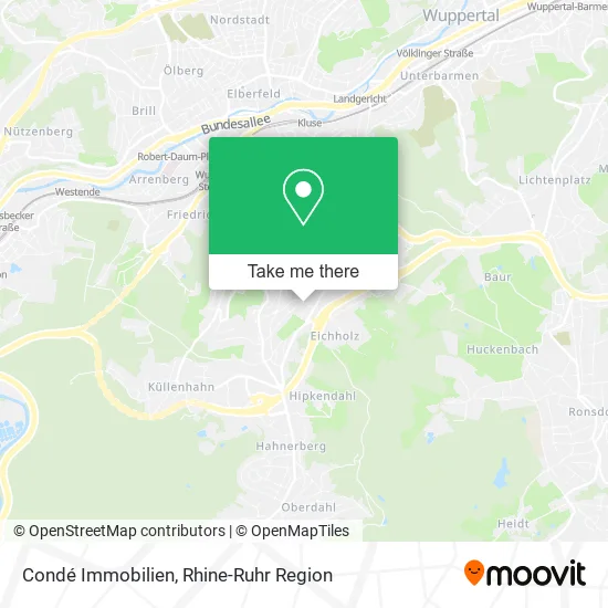 Карта Condé Immobilien