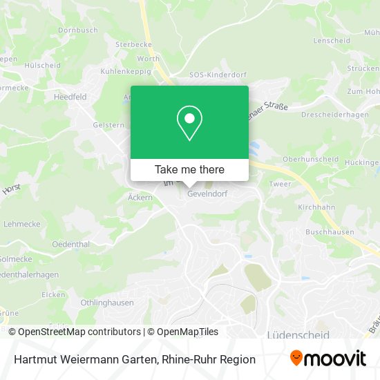 Hartmut Weiermann Garten map