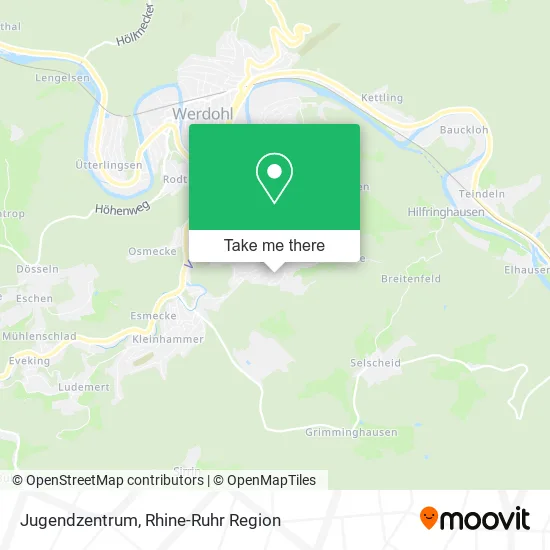 Карта Jugendzentrum