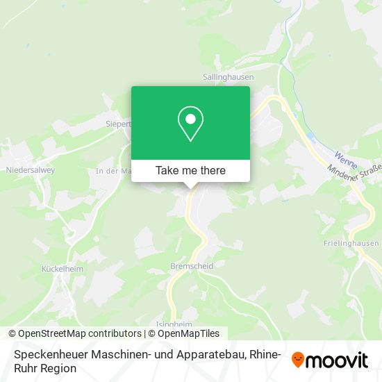 Speckenheuer Maschinen- und Apparatebau map