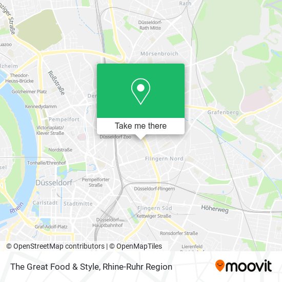 The Great Food & Style map