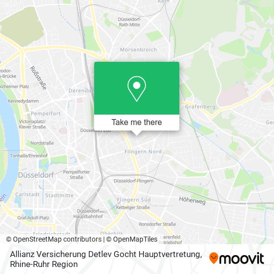 Allianz Versicherung Detlev Gocht Hauptvertretung map