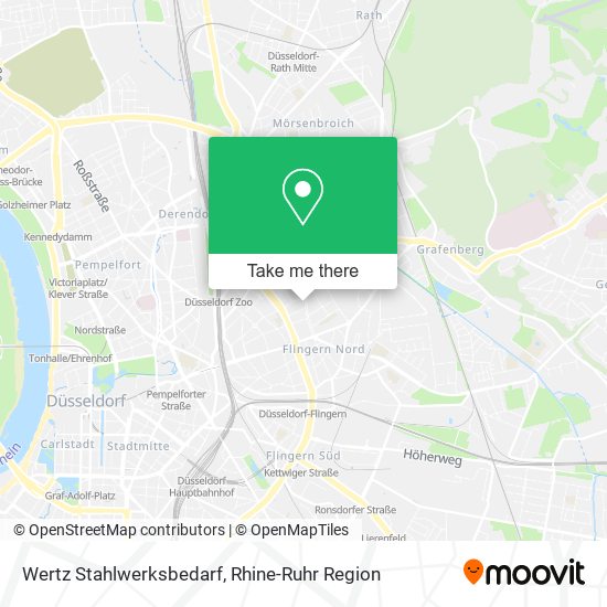 Wertz Stahlwerksbedarf map