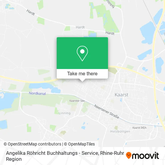 Карта Angelika Röhricht Buchhaltungs - Service