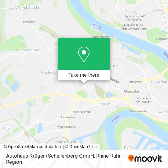 Autohaus Krüger+Schellenberg GmbH map