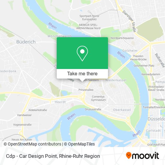 Cdp - Car Design Point map