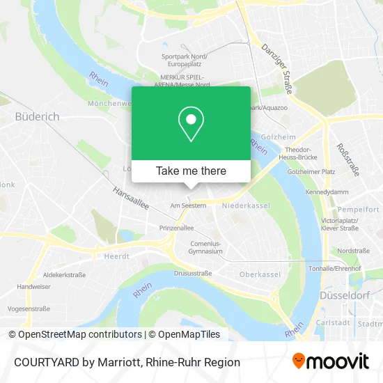 Карта COURTYARD by Marriott