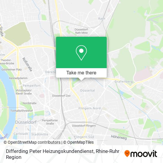 Карта Differding Peter Heizungskundendienst