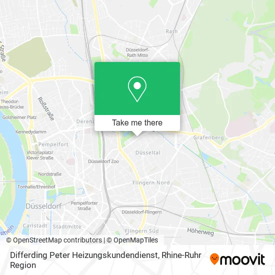 Карта Differding Peter Heizungskundendienst