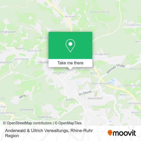 Anderwald & Ullrich Verwaltungs map