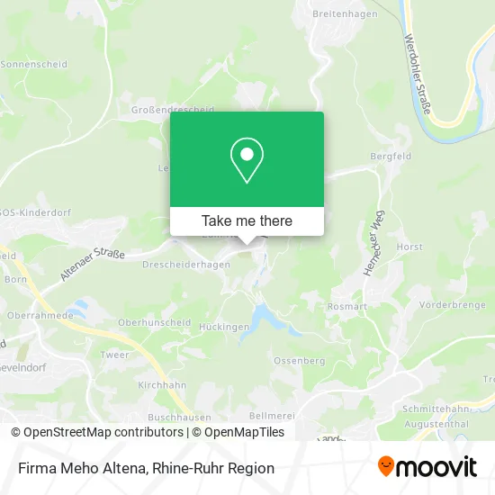Карта Firma Meho Altena